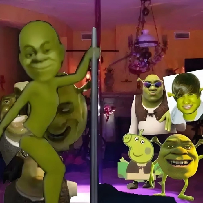Meme shrek đỉnh của chóp