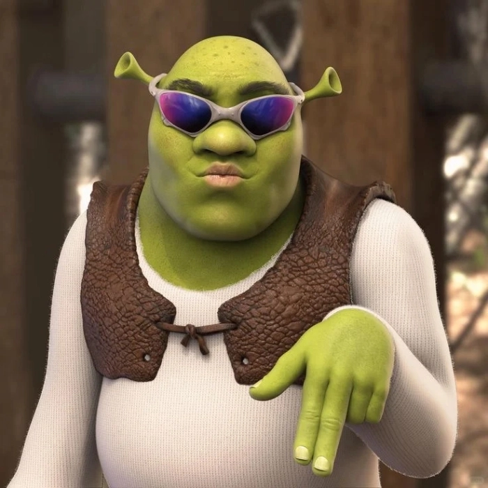Meme shrek ngầu lòi