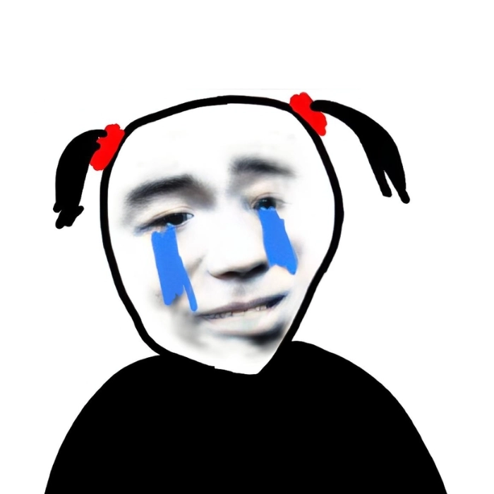 Meme vừa khóc vừa cười cực gắt