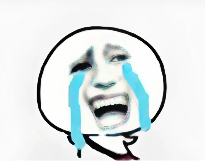 Meme vừa khóc vừa cười siêu lầy