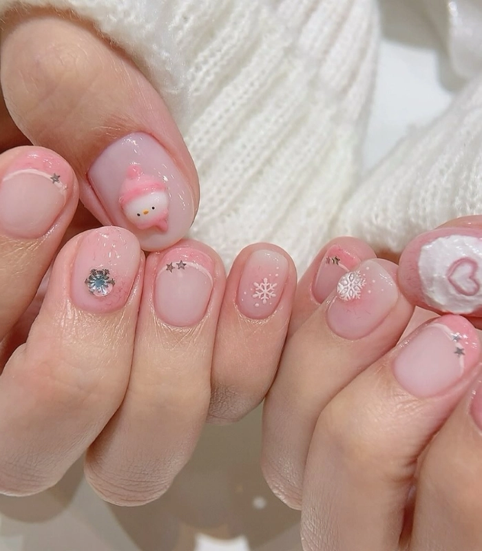 Móng xinh cho các bé Tiểu học dễ thương