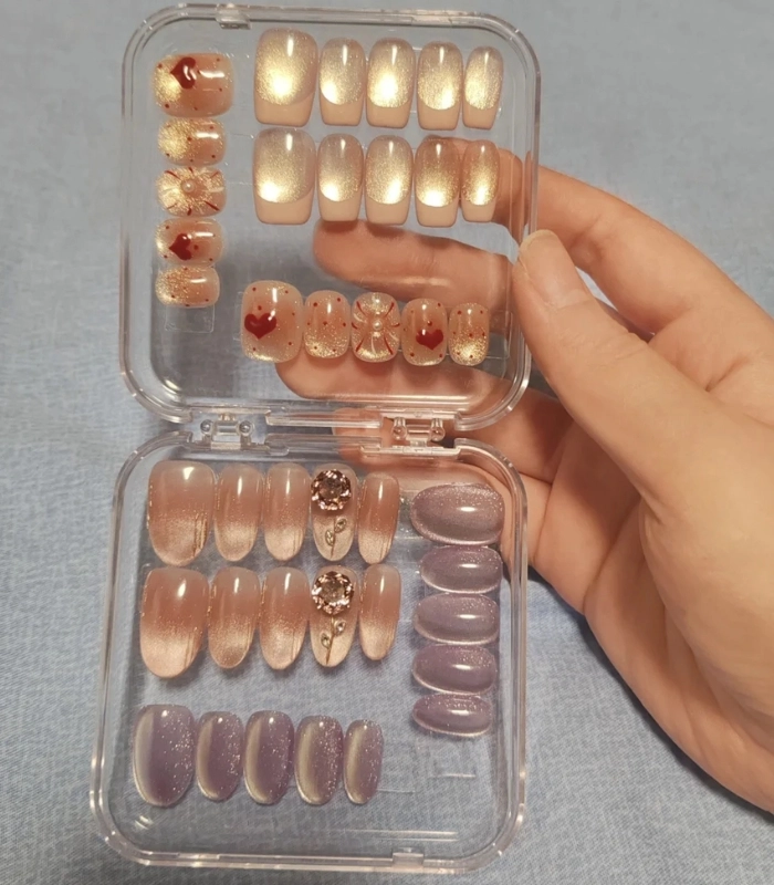 Nail box thạch kèm phụ kiện