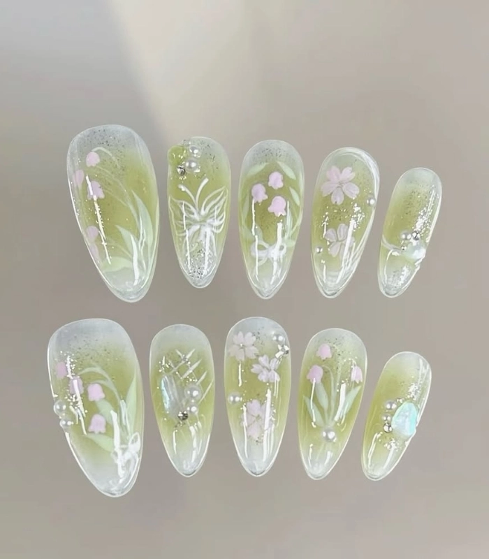 Nail box thạch trong suốt