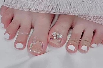 218+ mẫu nail chân cô dâu xinh cho nàng trong ngày trọng đại