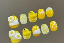 Gợi ý 160+ mẫu nail con vịt cute xinh xỉu cho nàng lựa chọn