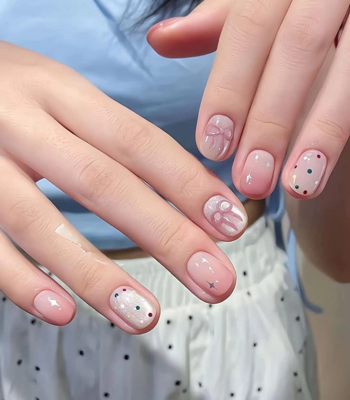 Nail đẹp cho HS phổ thông đáng yêu