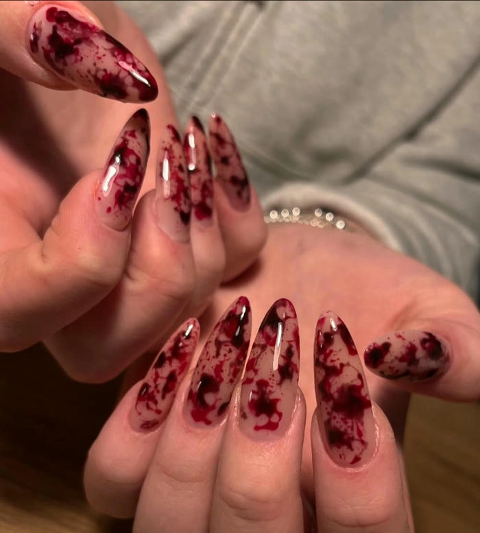 Nail halloween đơn giản đẹp mê