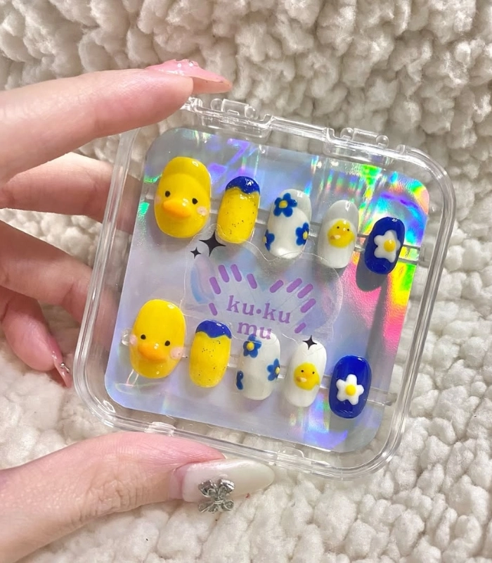 Nail hình con vịt baby