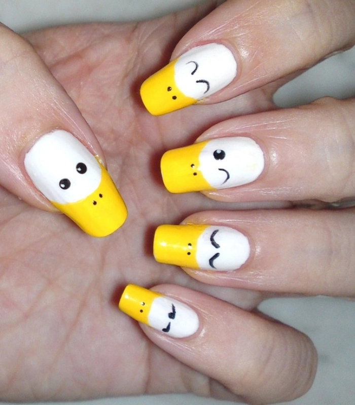 Nail vịt donald siêu xinh