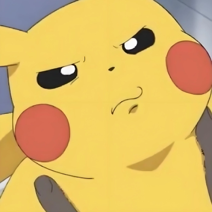 Pikachu meme 4K sắc sảo