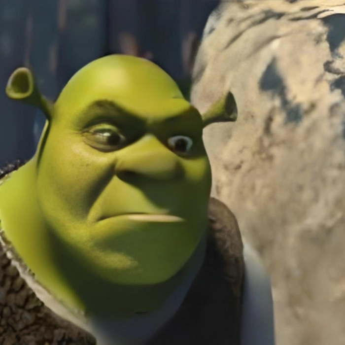 Shrek meme nét căng