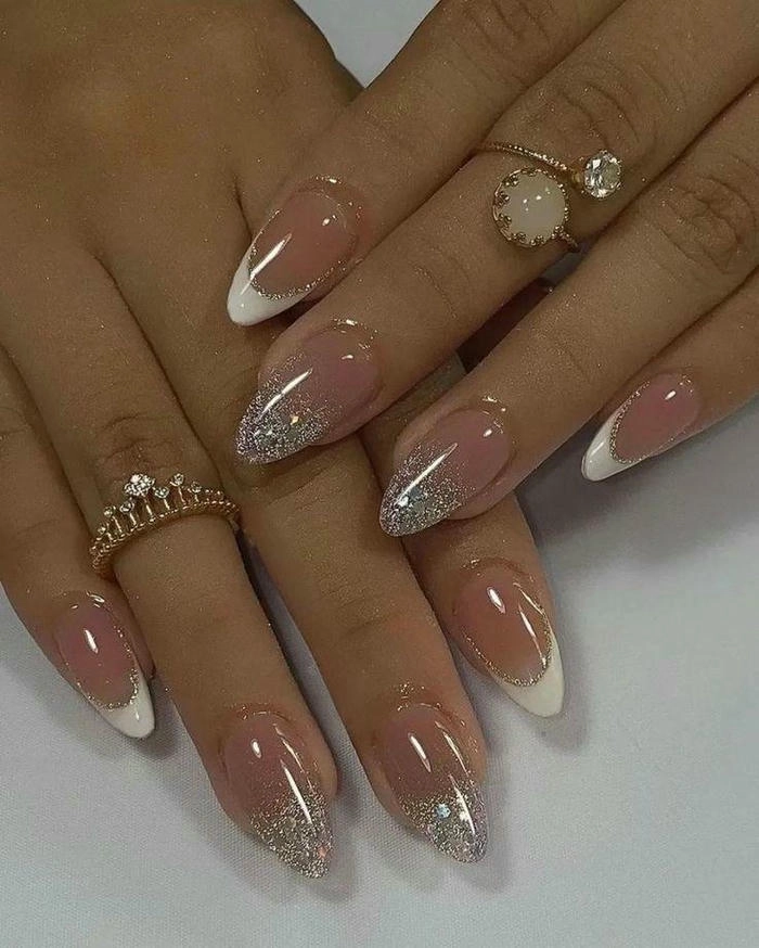 ảnh mẫu nail kim tuyến