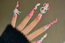 Top nail độc lạ siêu chất cho nàng đổi style không đụng hàng