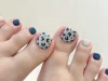 Mê mẩn với 166+ mẫu sơn móng chân màu xanh da trời xinh xỉu