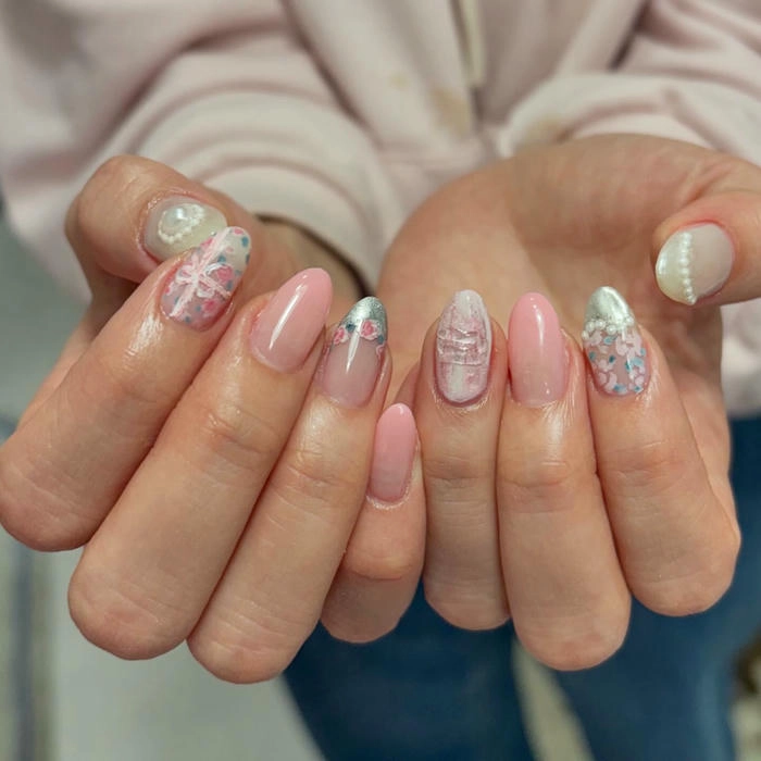 mẫu móng tay bầu dễ thương