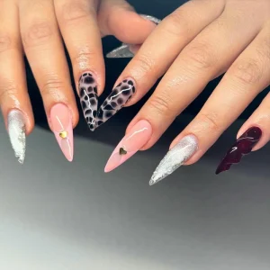 mẫu móng tay nhọn đẹp nhất