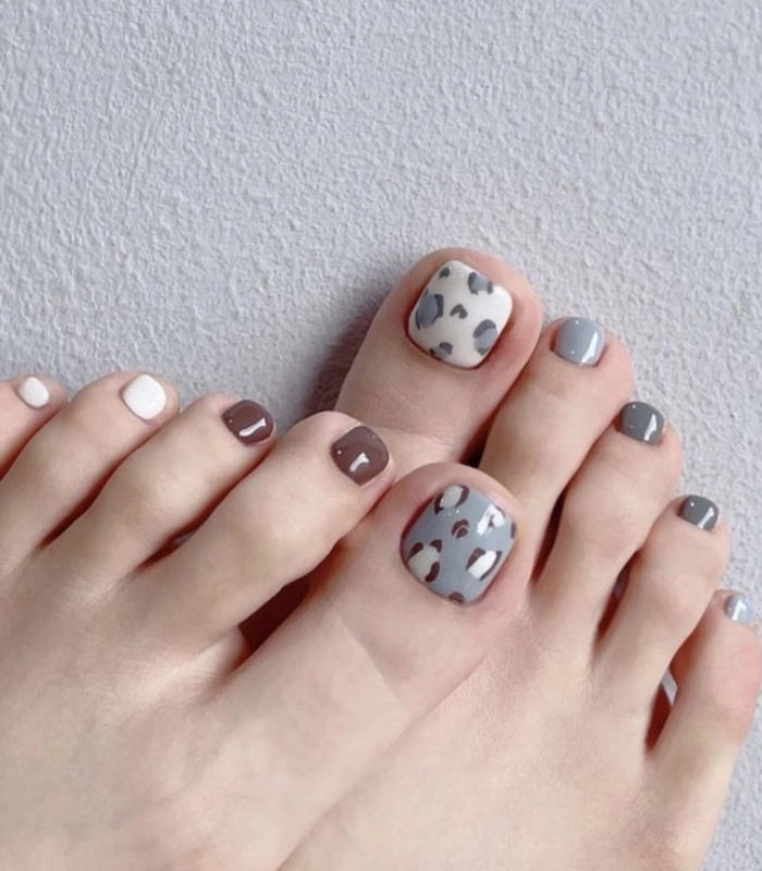mẫu nail chân sáng da đẹp nhất