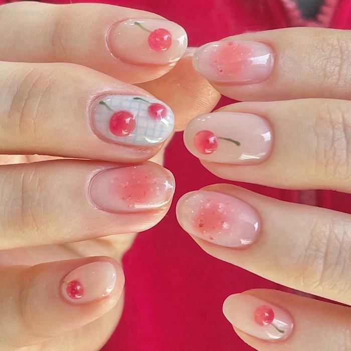 mẫu nail cho bé gái siêu xinh