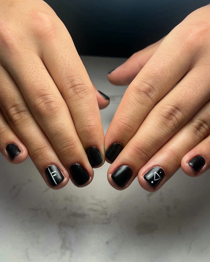 mẫu nail cho nam giới