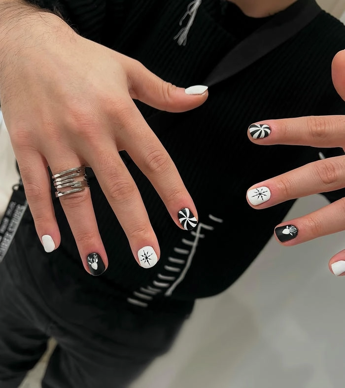 mẫu nail đẹp cho nam giới