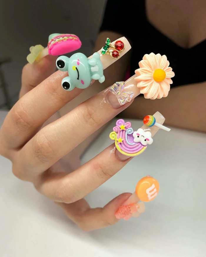 mẫu nail độc lạ
