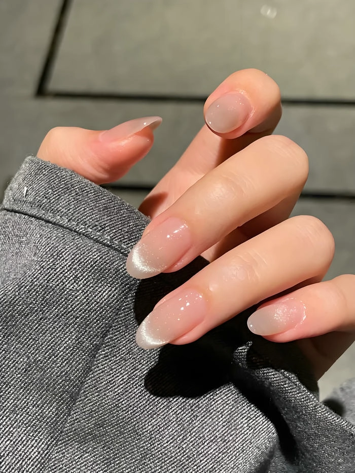 mẫu nail móng bầu đẹp