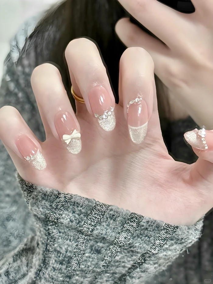 mẫu nail móng bầu
