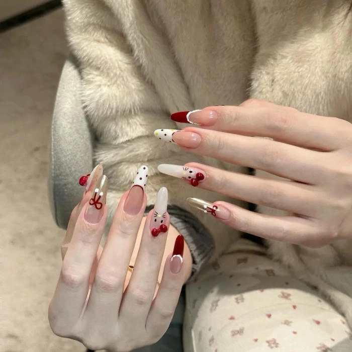 mẫu nail móng dài đẹp