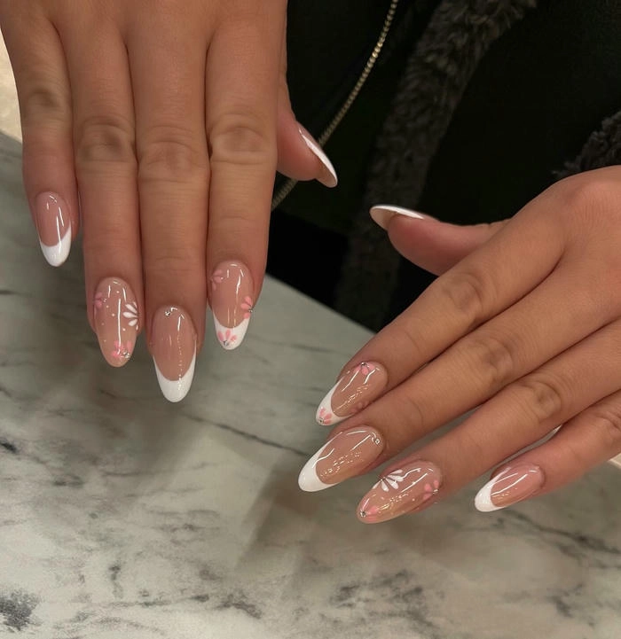 mẫu nail sơn đầu móng vẽ đẹp