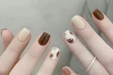 281+ mẫu sơn móng tay màu nâu cà phê xịn, sang, trendy