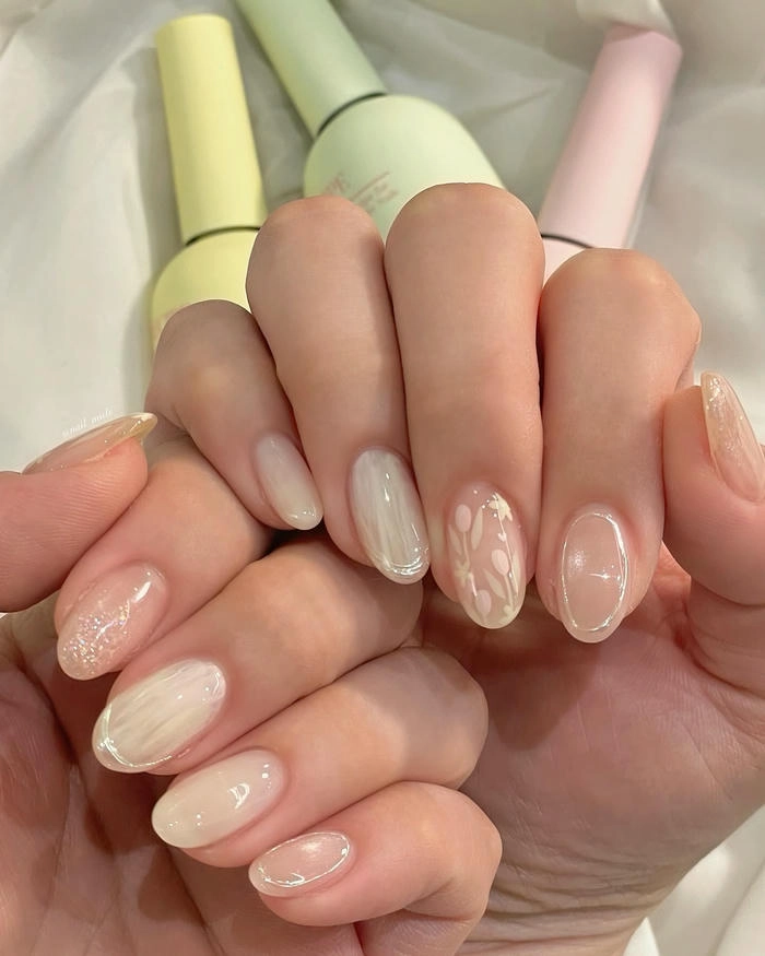 mẫu nail tay siêu xinh