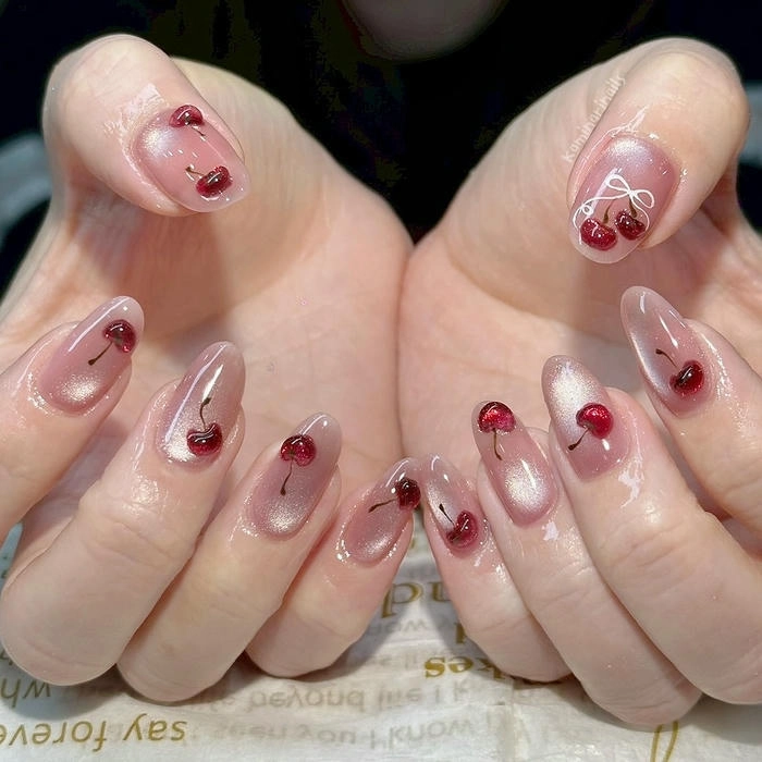 mẫu nail tay xinh đơn giản