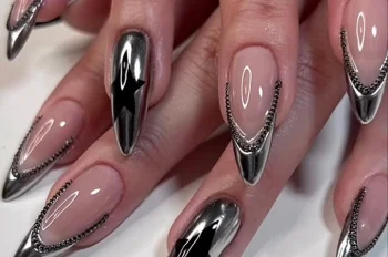 Lấp lánh phát sáng với 128+ mẫu nail tráng gương xinh xỉu