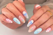 Mê mẩn với 277+ mẫu nail tròn nhọn xinh không lối thoát