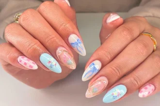 Mê mẩn với 277+ mẫu nail tròn nhọn xinh không lối thoát