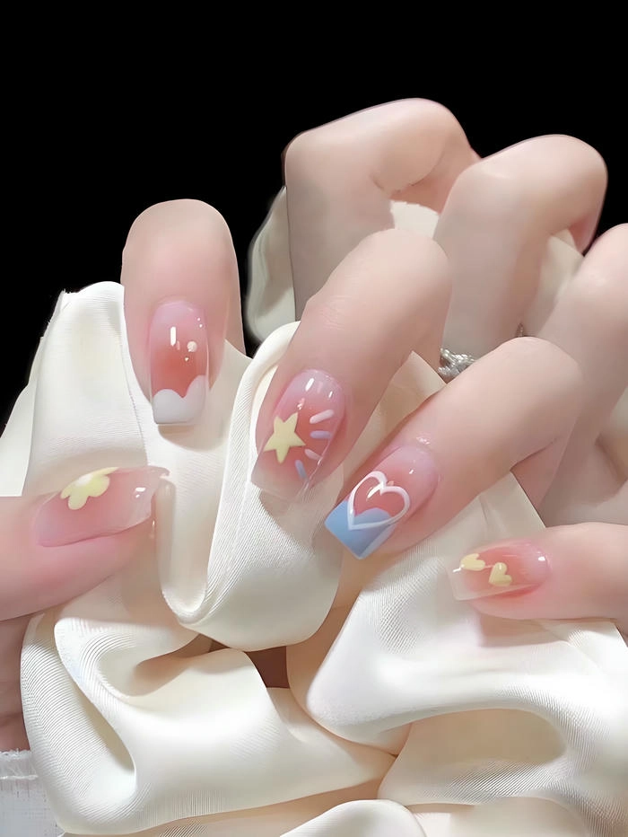 mẫu sơn móng tay pastel xinh