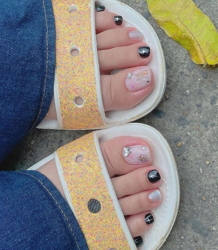 nail chân hàn quốc nhẹ nhàng