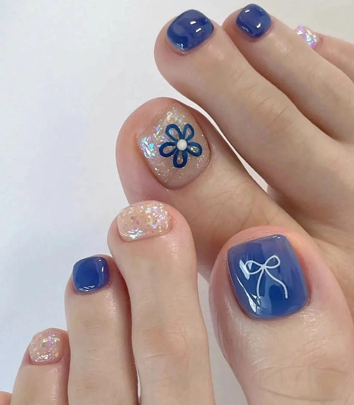 nail chân hàn quốc tôn da