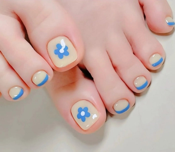 nail chân hàn quốc