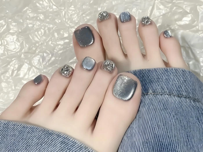 nail chân mắt mèo sáng