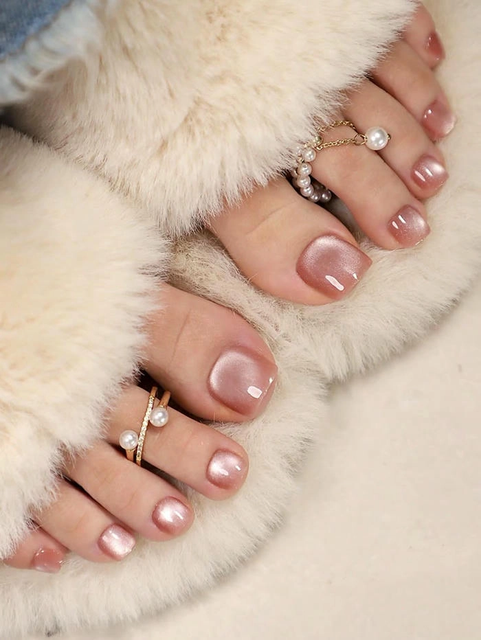 nail chân mắt mèo siêu đẹp