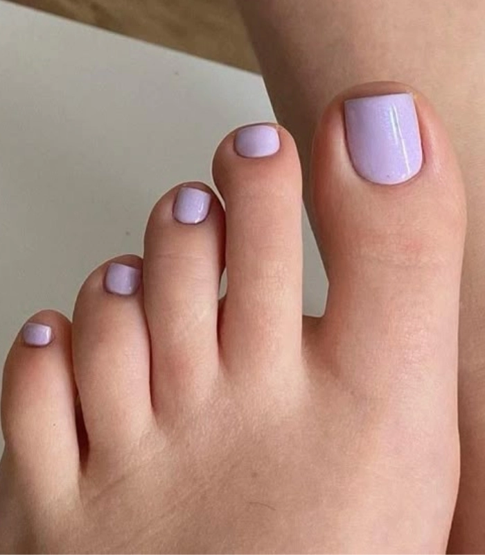 nail chân sơn trơn nhẹ nhàng