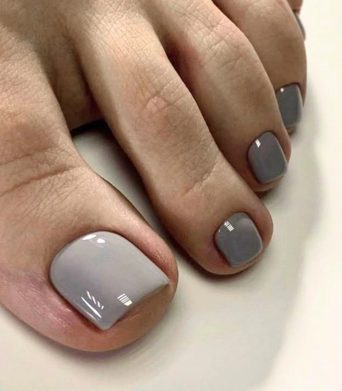 nail chân sơn trơn tuyệt đẹp