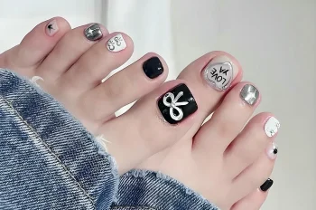 TOP 256+ mẫu nail chân nơ xinh xỉu điệu đà hết nấc cho nàng
