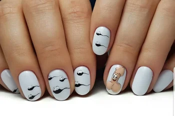 Tuyển chọn 171+ mẫu nail hình con ciu cute lầy lội siêu chất