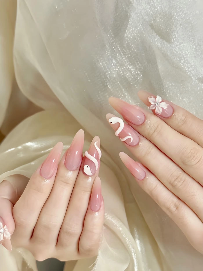 nail rắn đẹp nhất móng dài
