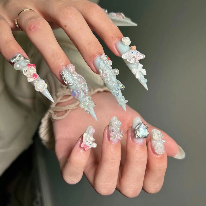 nail tay độc lạ cute