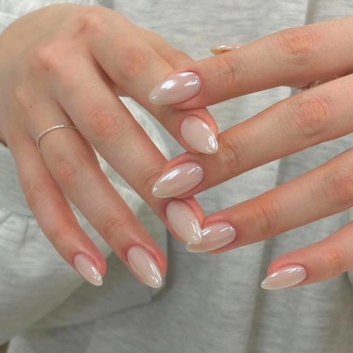 nail tay xinh đơn giản