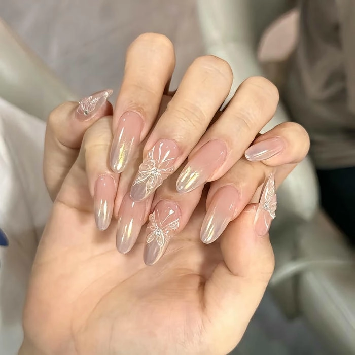 nail tròn nhọn dịu dàng