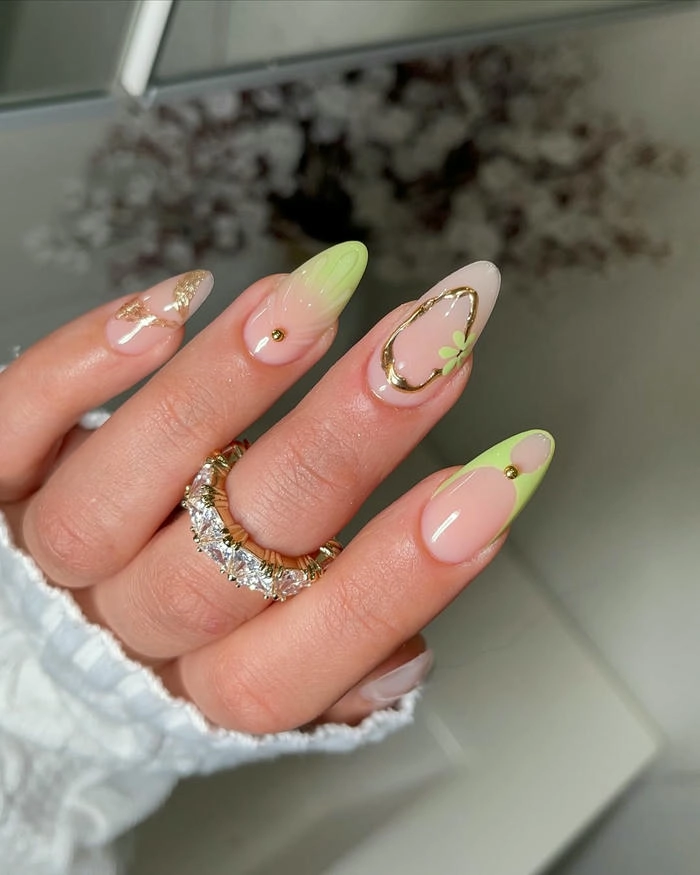 nail tròn nhọn siêu xinh